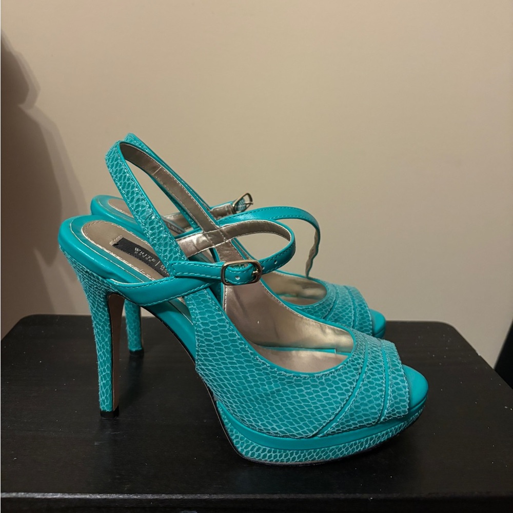 White House, black market stiletto heels